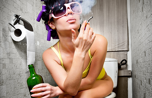 Kaviar und Natursekt